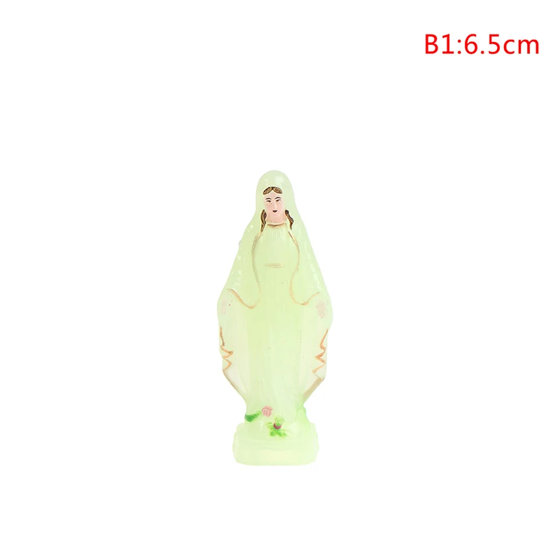 1 шт маленький католический Статуя Девы Марии Madonna ручной работы Иисуса Рабочий