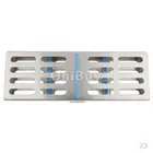 Стерилизация, дезинфекционный лоток для хранения 5 стоматологических инструментов