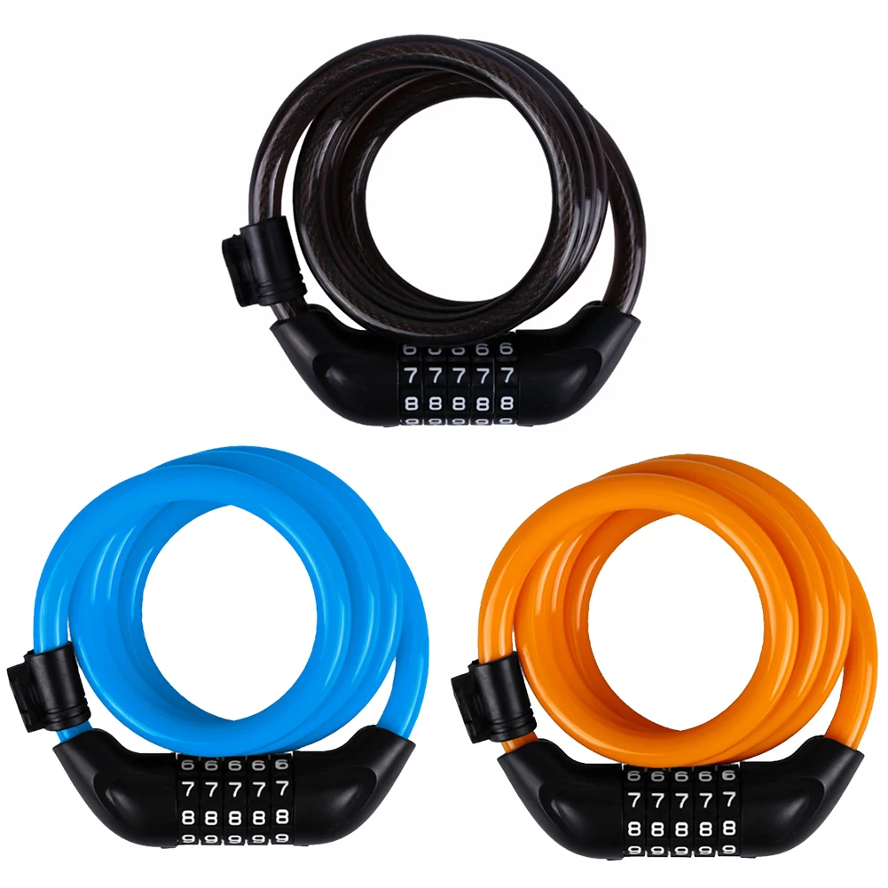 1 комплект 5-значный кодовый замок для велосипеда мотоцикла скутера Антивор