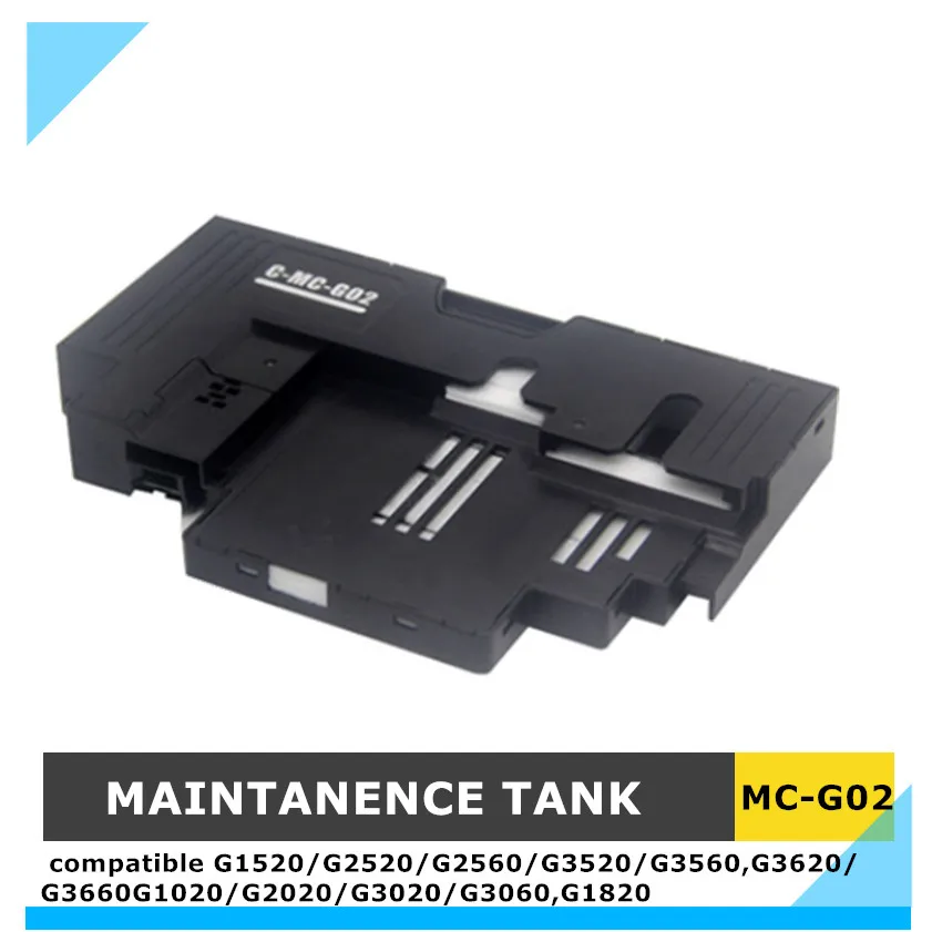 

MC G02 MCG02 Maintenance box for canon G1520/G2520/G2560/G3520/G3560/ G3620/G3660/G1020/G2020/G3020/G3060 G1820 GWaste ink tank