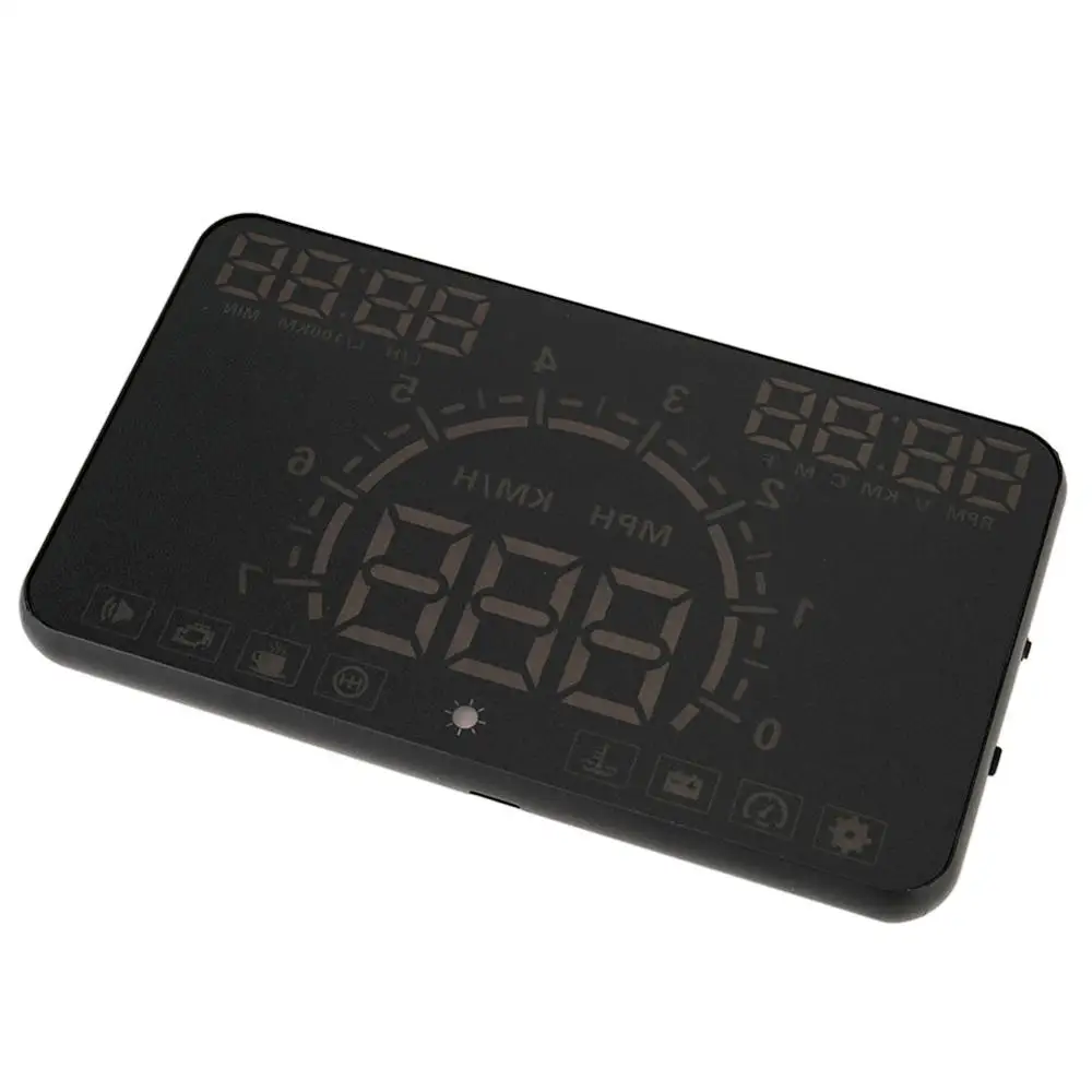 Oversea 5 8 &quotHud OBD2 дисплей на голову автомобильный скоростной проектор лобовое