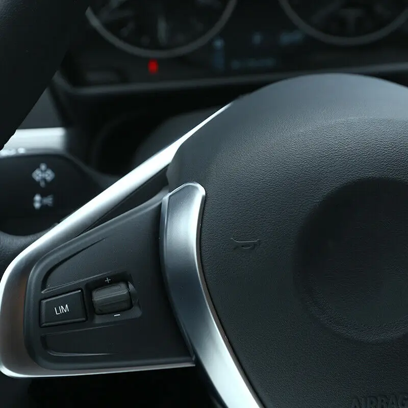 Декоративная накладка на руль для BMW X1 F48 2016-17 1 серии F52 2017 хромированная |