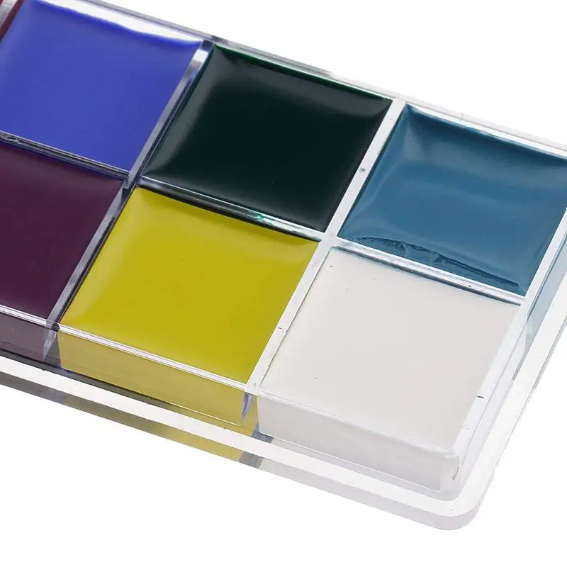 

12 Color Face Art Body Painting Makeup Palette For Party Halloween Fancy Dress