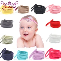 nishine 12pcslot nylon headband for baby girl diy hair accessories elastic head band kids children fashion headwear photo props