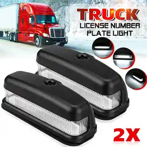 Задний фонарь для автомобиля, грузовика, водонепроницаемый, 2 шт., 12 В, 24 В, 6 светодиодный