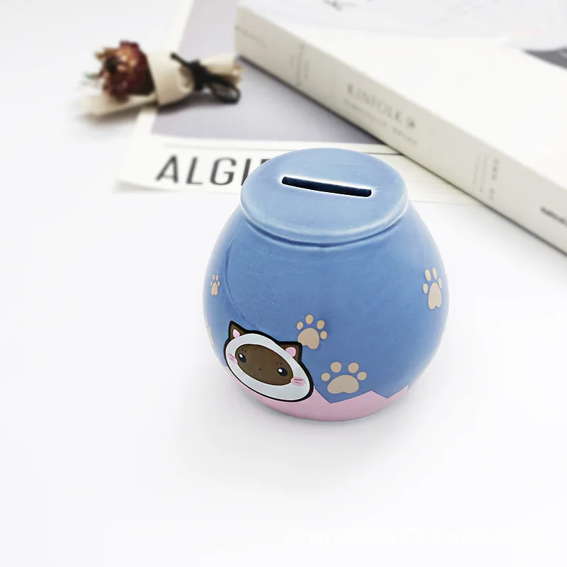 Копилка котенок игрушки мультфильм кошка копилка миниатюрная Детская сумка для