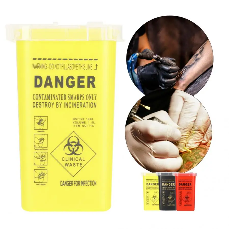 1L мануального татуажа бровей татуировки контейнер для запасов пластиковые