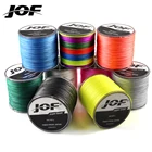JOF фирменный Плетеный рыболовный шнур 500 м, 8 нитей, 4 нити, 10-80 анг. Фунт., полиэтиленовый мультифиламентный Плетеный рыболовный шнур, рыболовная леска, рыболовная нить, провод для морской рыбалки