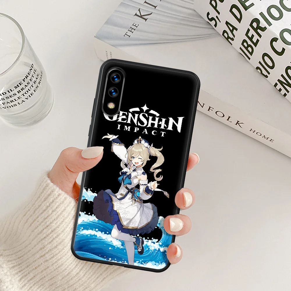 

Genshin Impact Phone Case For Huawei Honor 6A 7A 7C 8 8A 8X 9 9X 10 10i 20 Lite Pro Play black Shell Fashion Funda Soft Prime