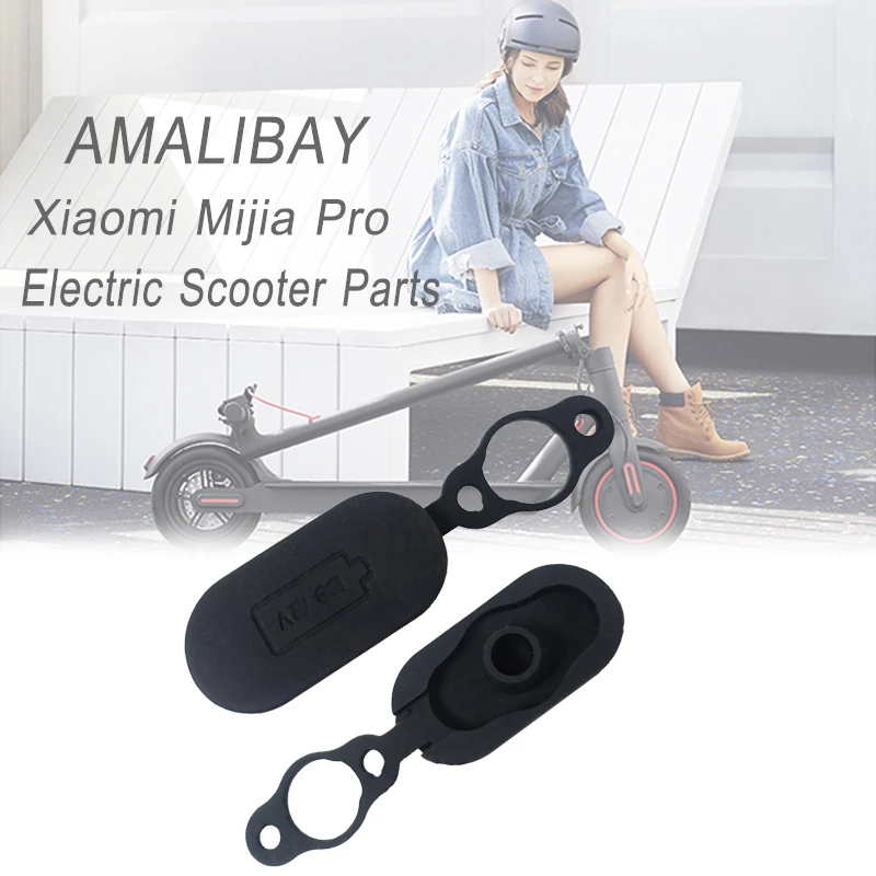 

Резиновый чехол для зарядного порта Xiaomi Mijia M365 Pro, Заглушка для отверстия для электрического скутера, сменный аксессуар, 1 шт.