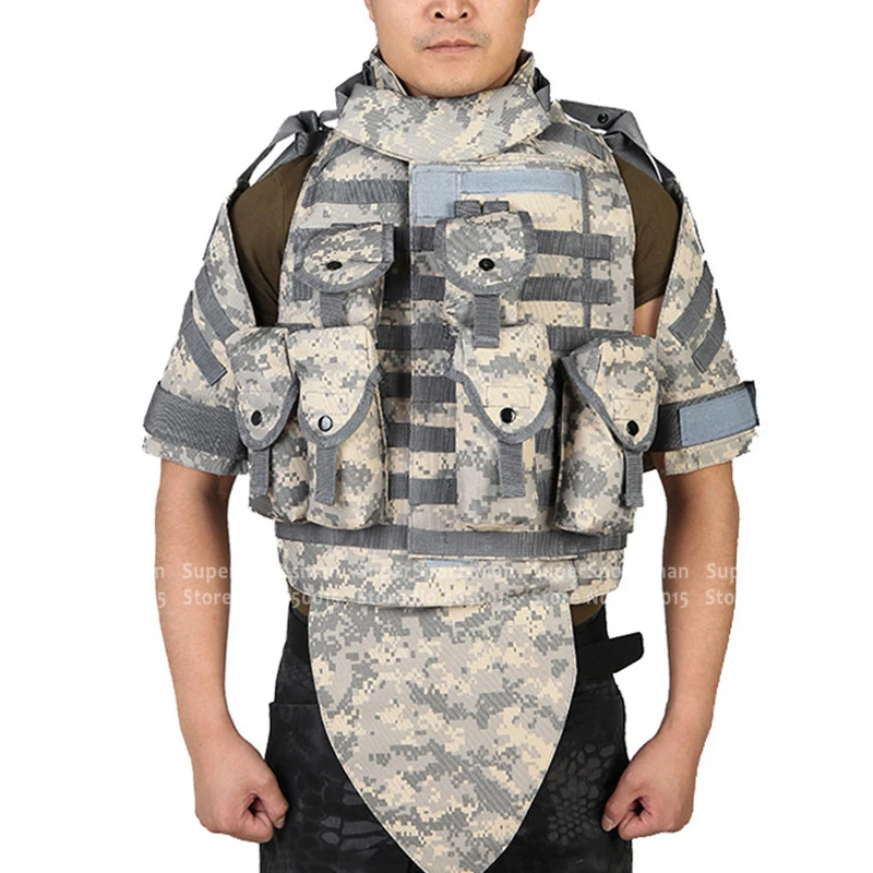 Военная Тактическая армейская Мужская камуфляжная охотничья жилетка
