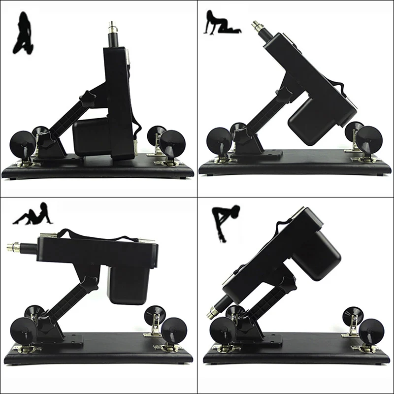 Секс машина для женской мастурбации Насосная с фаллоимитатором и насадками