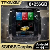 256g android 11 octa core tesla style carplay auto car radio for toyota prado 2002 2009 multimedia player navigation stereo gps