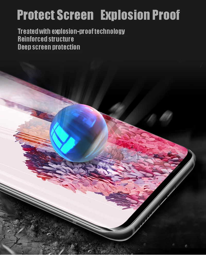 2 в 1 закаленное стекло для Samsung Galaxy S20 S10 S9 S8 Plus Ultra S10E задняя камера объектив Note 9 10