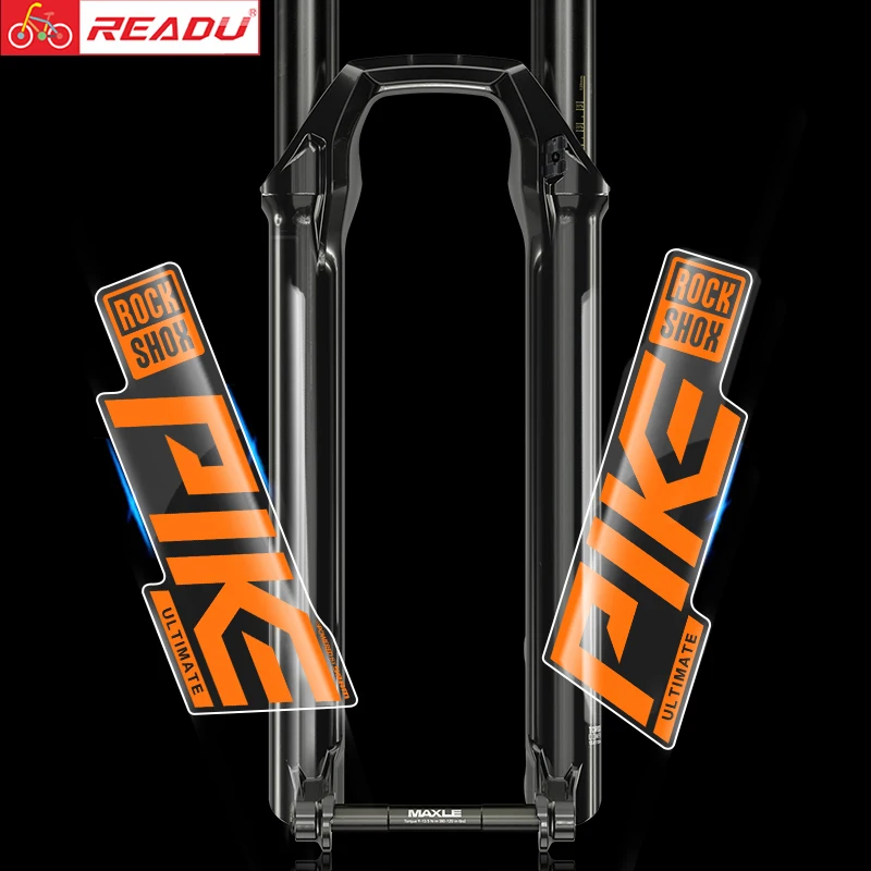 2020 rockshox наклейка на переднюю вилку щуки велосипед декоративные горный