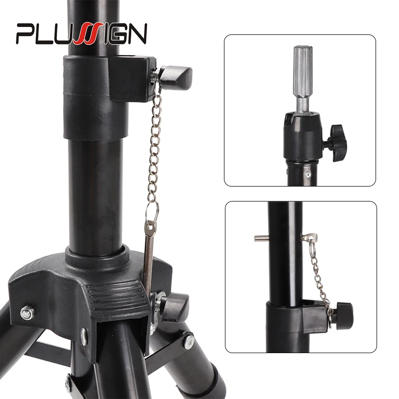 Plussign манекен головной парик подставка черный сильный Штатив для парика