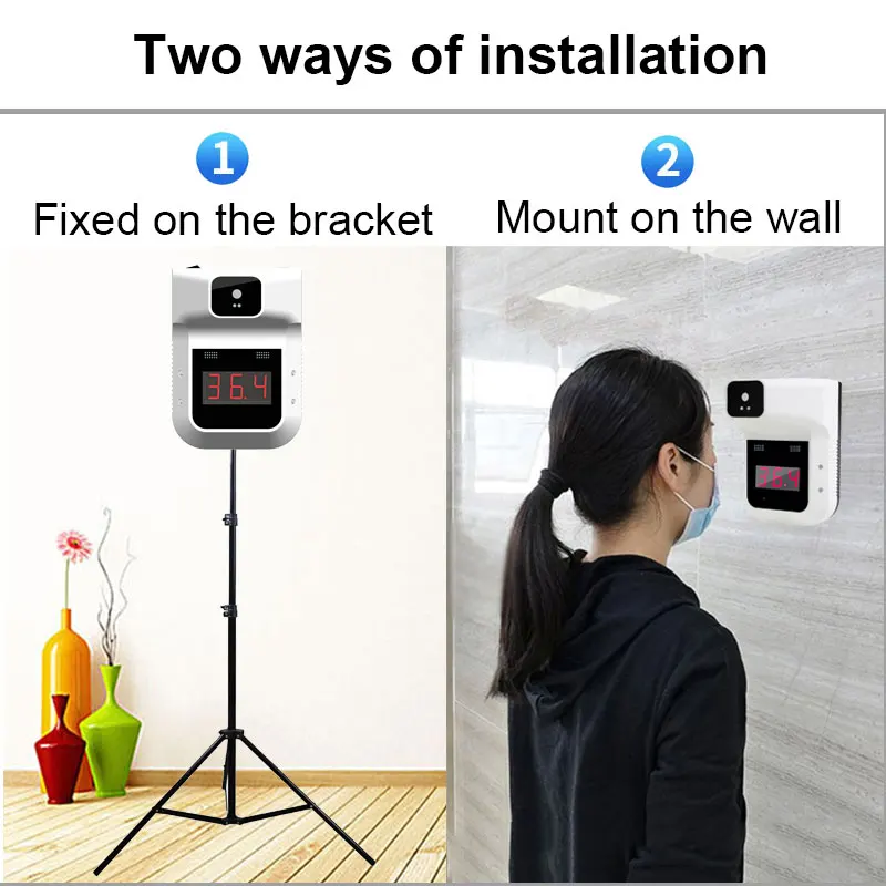 F3 Цифровой инфракрасный термометр для холодной зимы 14 языков Интеллектуальная