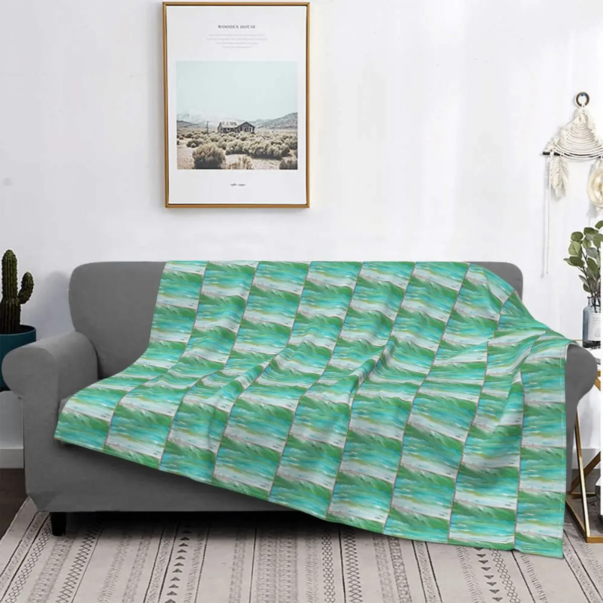 

Manta de Anime de Nature natural, colcha para cama, sofa a cuadros, manta Kawaii, fundas para cama de Winter