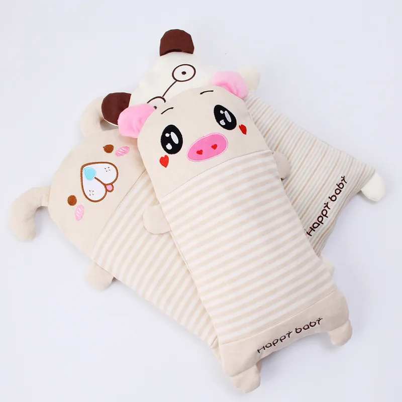 Детская подушка из хлопка и гречихи с защитой от плоскости|Подушка| |