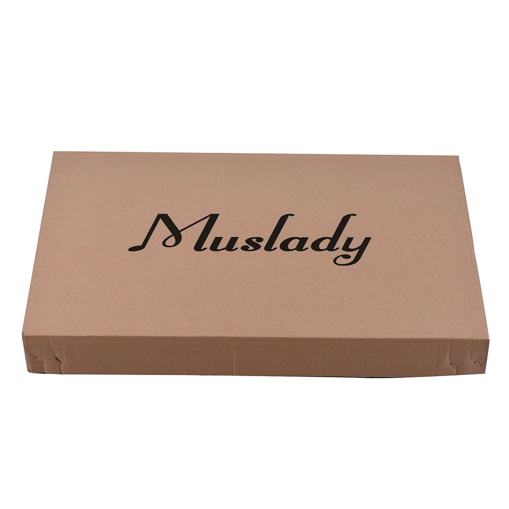 Muslady Tele стиль незавершенный для сборки электрогитары Комплект Корпус из липы