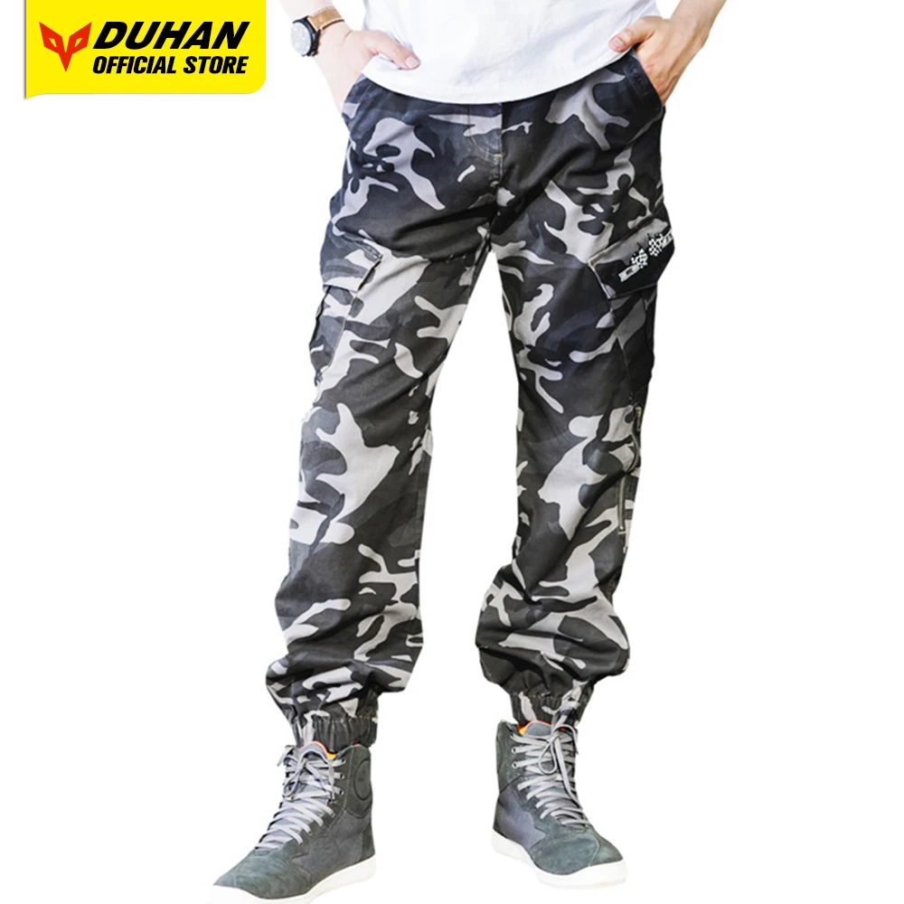 

DUHAN Motorcycle Pants Waterproof Moto Cycling Pants Body Protective Armor Unisex Motocross Trousers Off Road Riding Pantalon