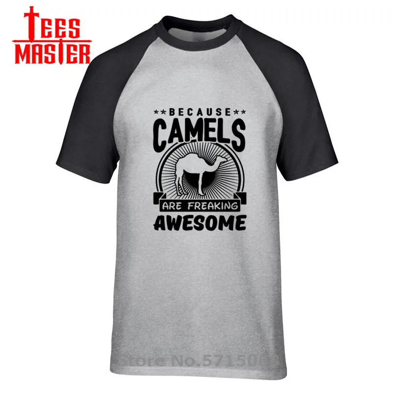 Новинка 2020 модные дизайнерские Потрясающие футболки с забавными верблюдами