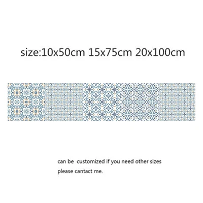 DIY Simulation Tile Mosaic Wall Tiles Stickers 3D Kitchen Sticker Bathroom Toilet Adhesive Waterproof PVC Wallpaper | Дом и сад