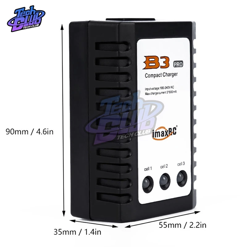 Высокоточное сбалансированное зарядное устройство для iMaxRC iMax B3 Pro Compact 2S 3S Lipo