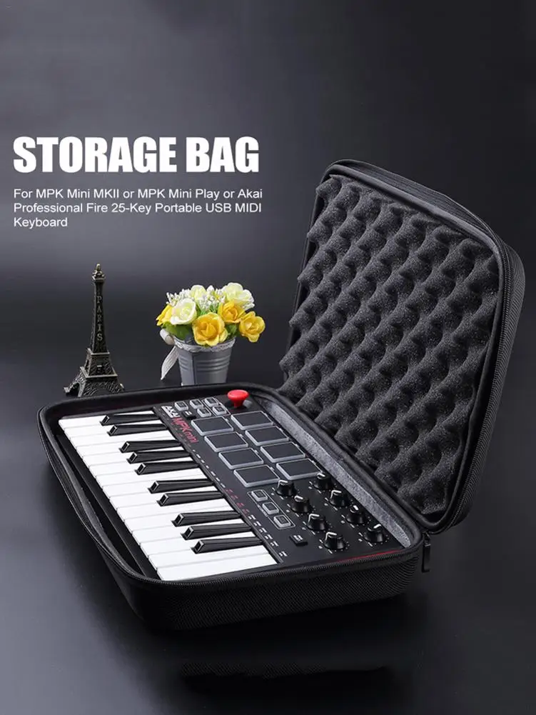 Сумка для хранения инструментов с клавиатурой Жесткая дорожная Защитная сумка