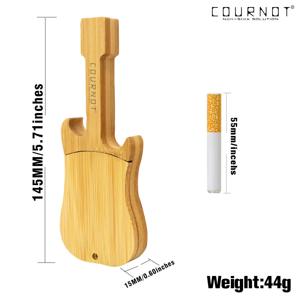 Кожаная табачная коробка новая гитарная для хранения в форме скрипки контейнер