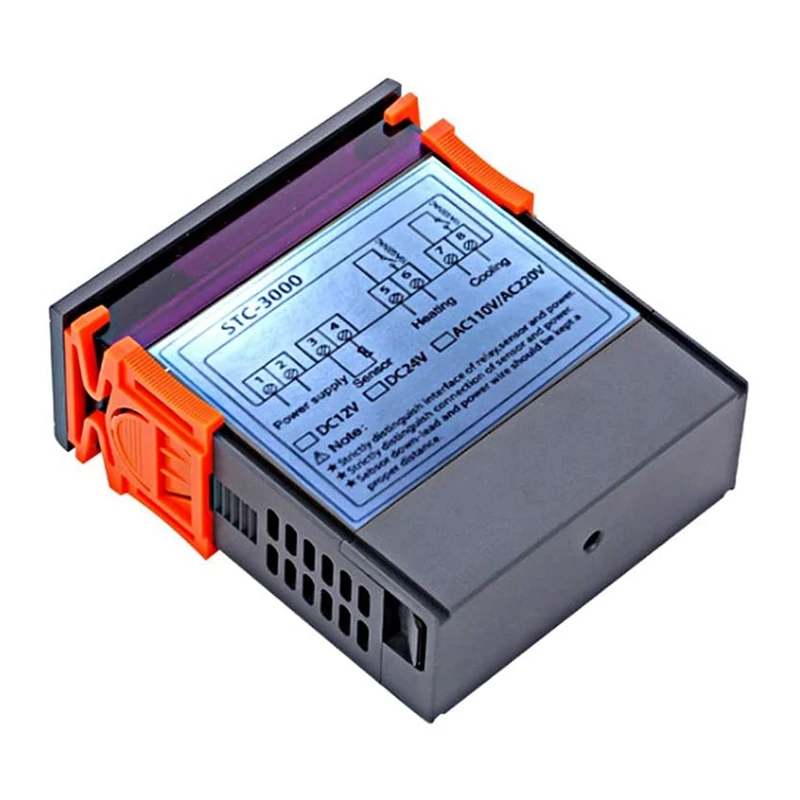 

STC-3000 High-Precision Digital Thermostat Is Used for Incubator Temperature Control Adjustment Heating Cooler