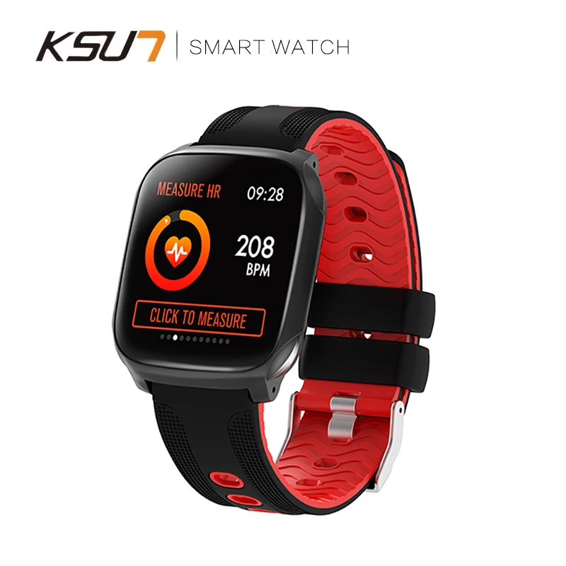 KSS718 1,3 дюймов полный сенсорный экран 3D Dymanic UI монитор сердечного ритма кровяного давления контроль музыки погода толчок Смарт часы браслет