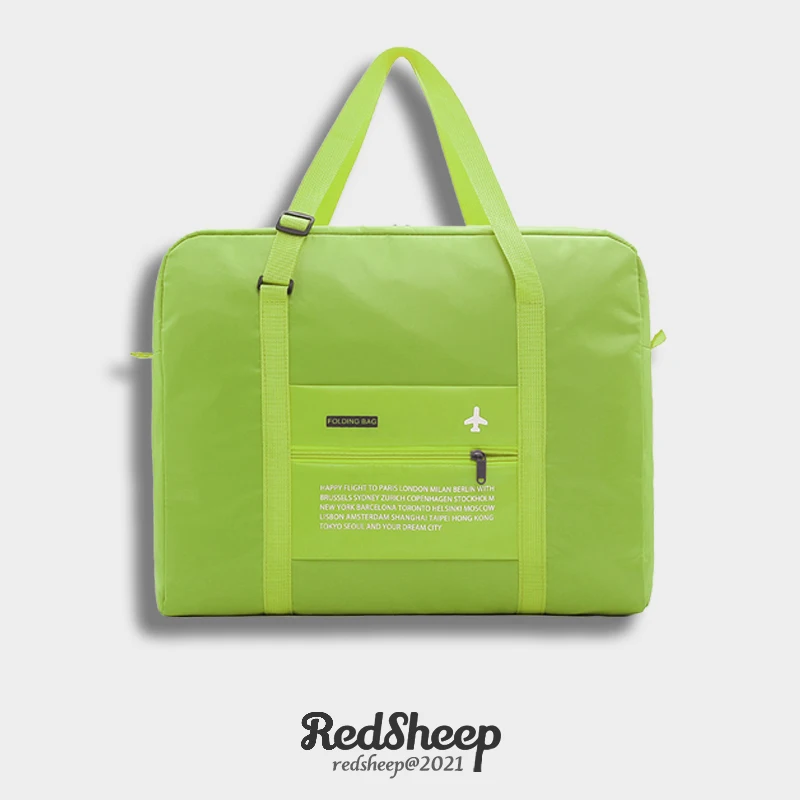 Женская вместительная портативная дорожная сумка складной чемодан для выходных