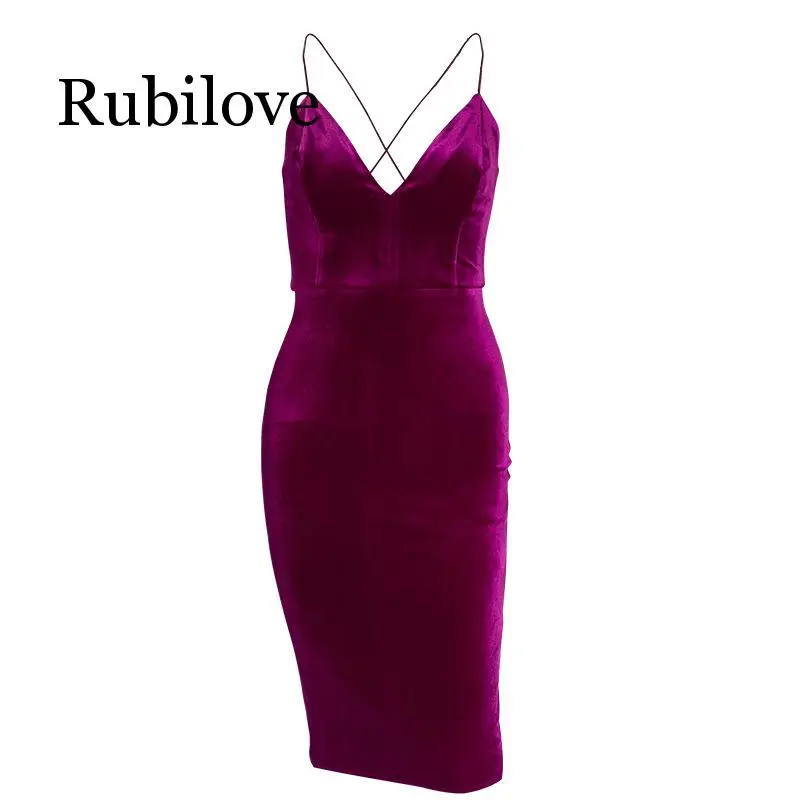 Rubilove 2019 летнее женское сексуальное облегающее платье Карандаш Клубная одежда