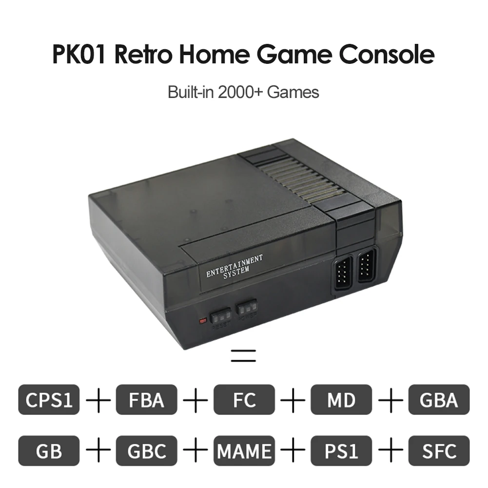 HDMI совместимая Ретро игровая консоль с двойным аркадным соединением 2000