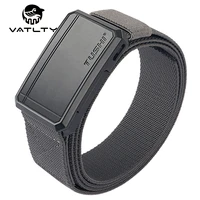 vatlty 2021 stretch tactical belt for men metal magnetic quick release buckle strong real nylon elastic outdoor sports belt