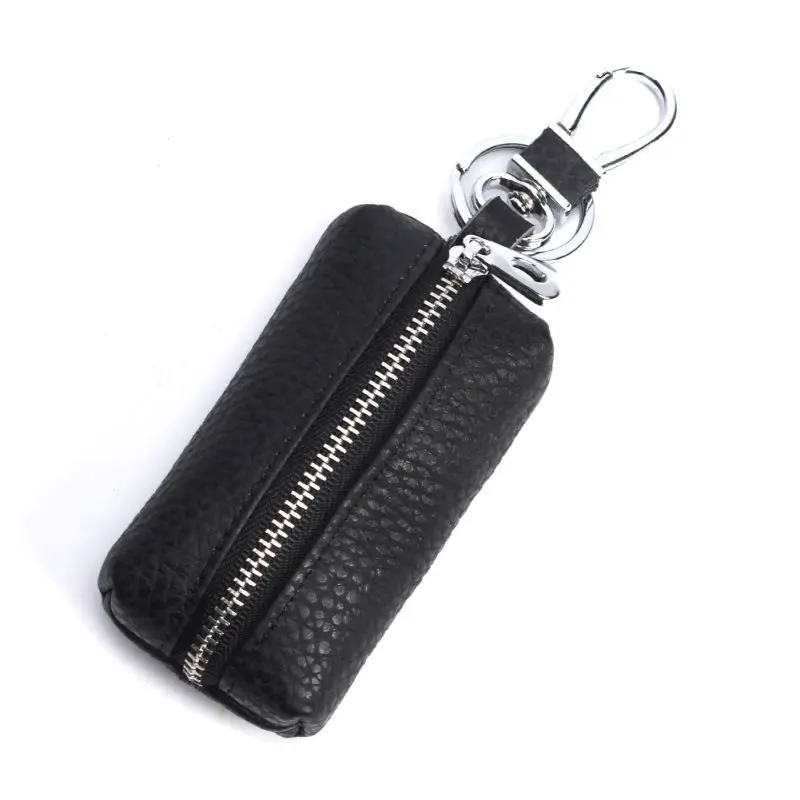 

Cowhide Home Car Key Case Cover Genuine Leather Bags Organizer Women Small Coin Purse Men Leather Cheap Price Mini Money Bags