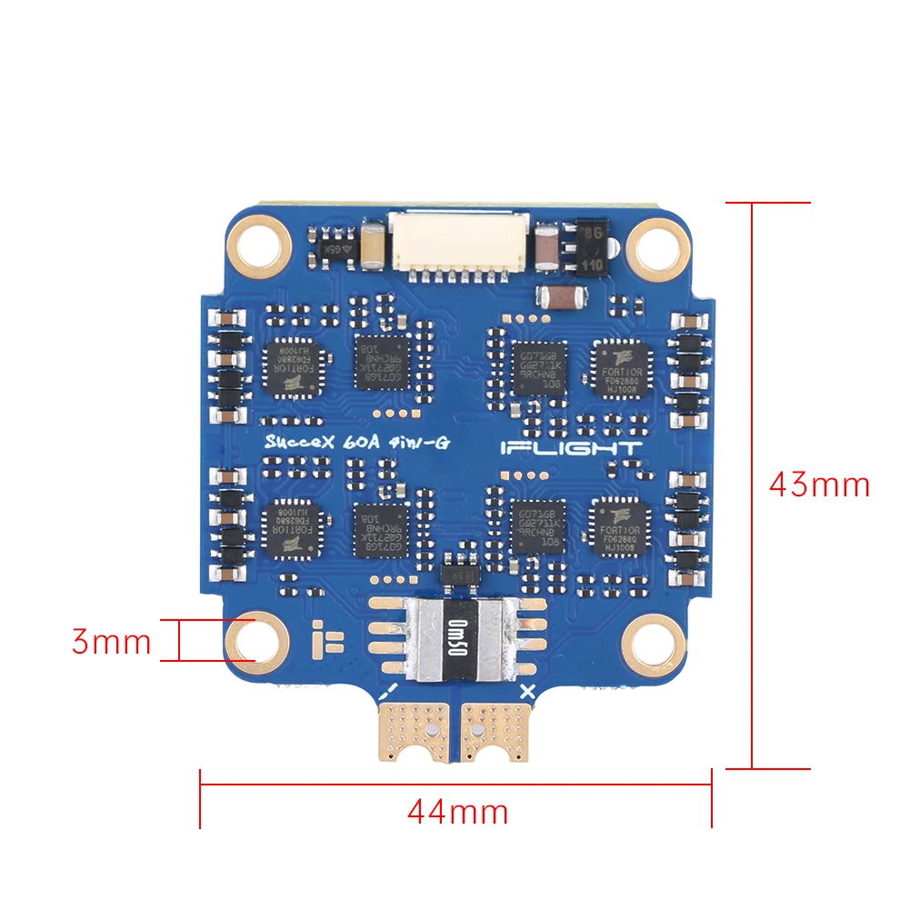 IFlight SucceX 60A плюс V2.1 на возраст от 2 до 6 лет с BLHeli_32 4 в 1 ESC поддержка