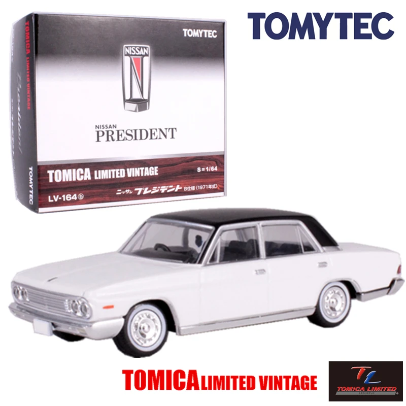 Tomytec tomica limited винтажный lv 164 nissan president модельный комплект литой миниатюрный