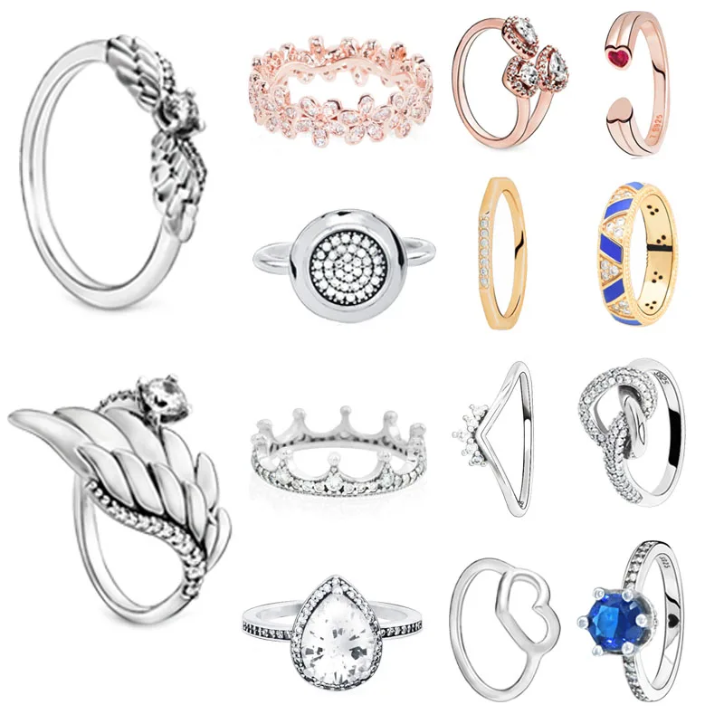 Специальное предложение Мода 925 пробы Серебряное кольцо с капюшоном надписью Angel