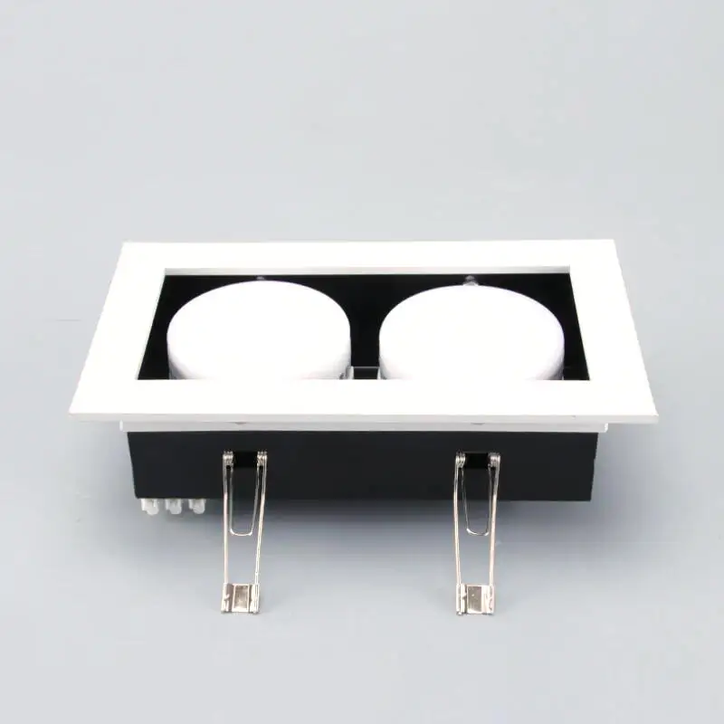 Встроенный Установка двойной 15 Вт 30 Светодиодный светильник GX53 потолочные лампы