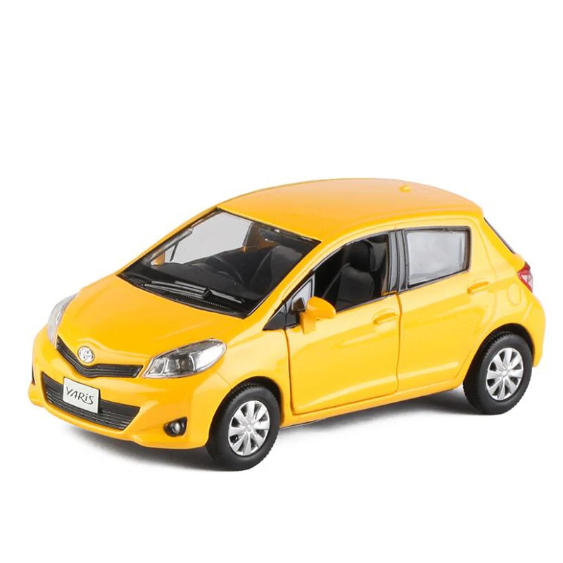 1 шт. модель из сплава 1:36 Yaris с высокой имитацией автомобили Реплика