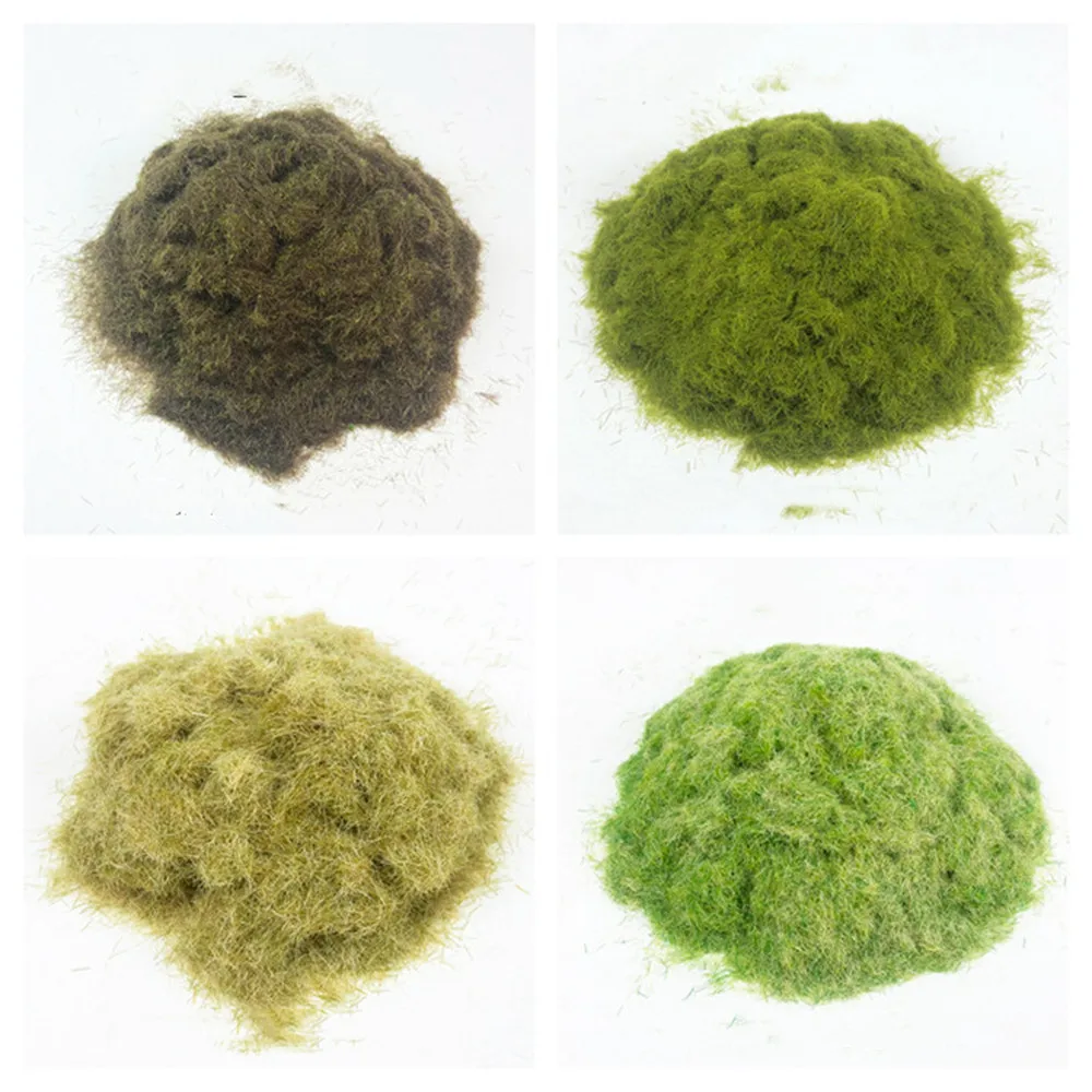 3 мм флок завод трава порошок игрушка выбор различных цветов строительство песок
