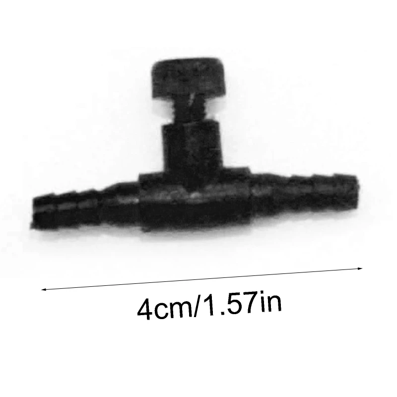 

10 Pcs T-Shaped Aquarium Air Pump Control Valve Tee Connector Aeration Pump 2 Way Air Line Regulator Connector for Pump