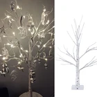 60 см дневное светодиодное освещение березы ИД Мубарак настольные украшения ислам мусульманский Рамадан кареем вечевечерние НКА домашний Декор Светильник