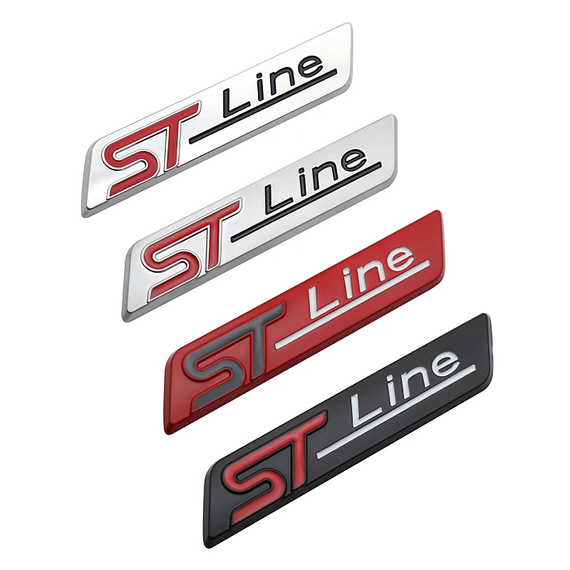 Металлическая 3d-эмблема ST line хромированная наклейка для Chevrolet Lova Sail Aveo Cruze |