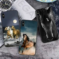 horse animal phone case for iphone 13 12 11 mini pro xs max 8 7 6 6s plus x 5s se 2020 xr