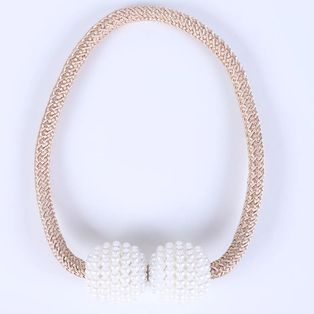 1 пара перламутровых магнитных зажимов для штор зажимы подвешивания пряжки