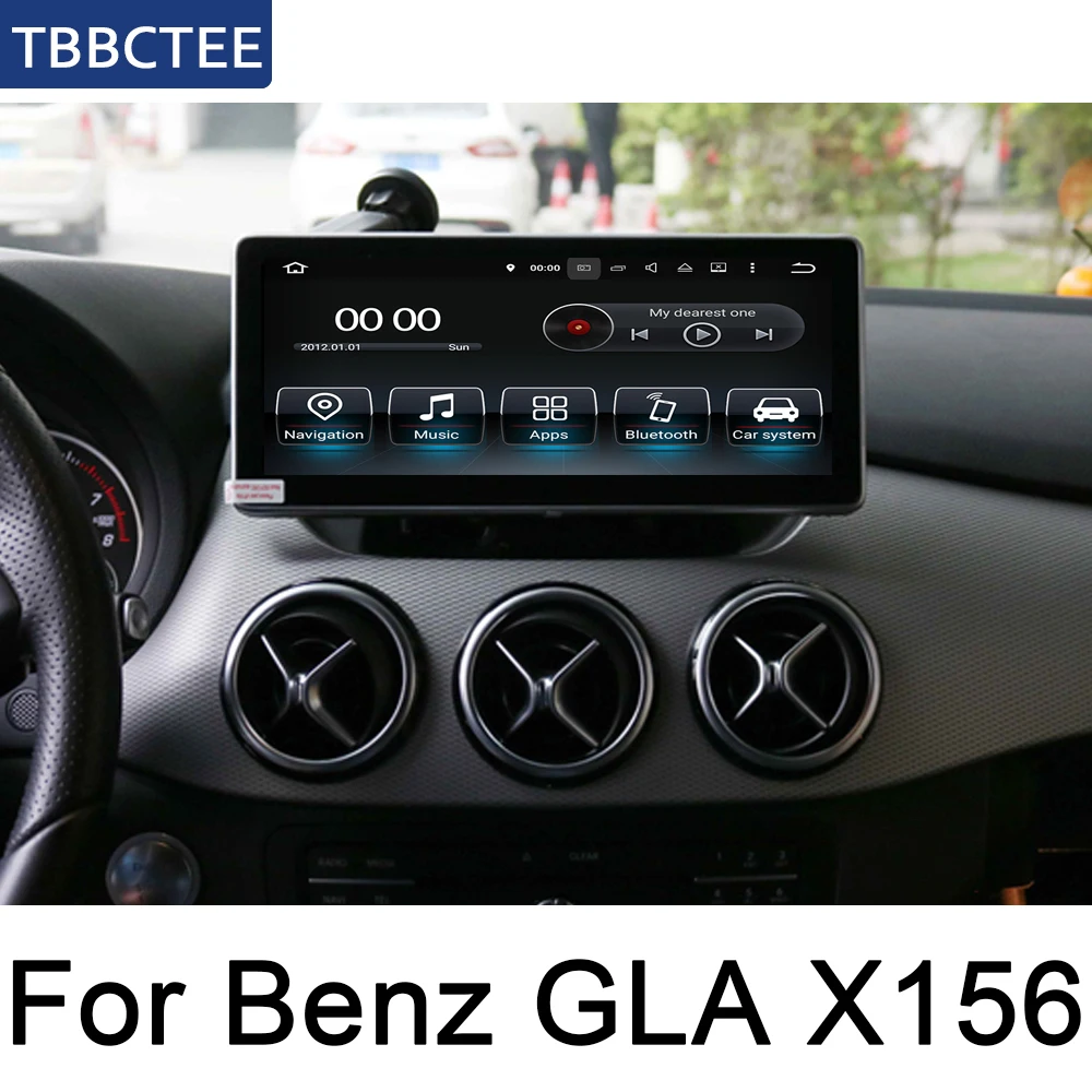 Автомобильный проигрыватель для Mercedes Benz GLA Class X156 2015 2016 2017 2018 2019 NTG Android IPS