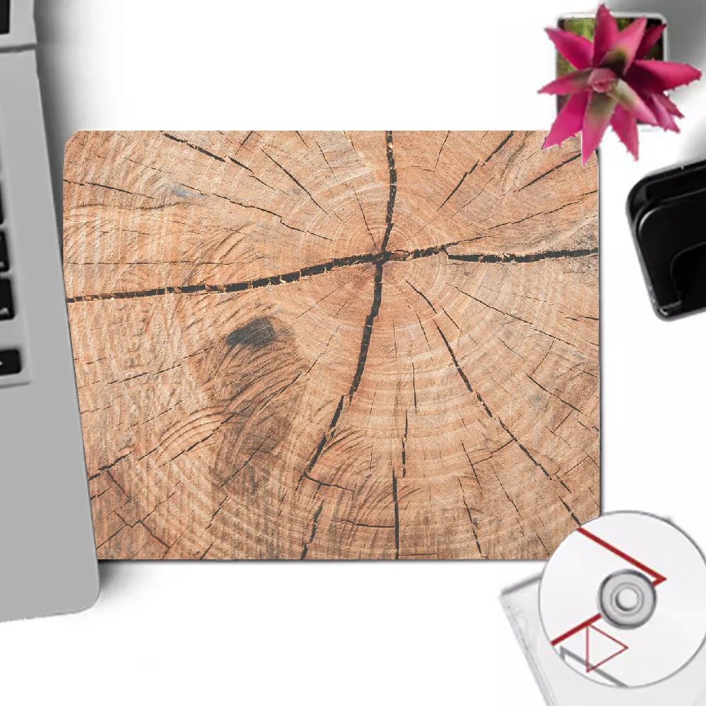 

Wood Texture Grain Gaming Mouse Pad PC Mousepad Game Pad Cartoon Rubber Mouse Pad Office Keyboard Pad